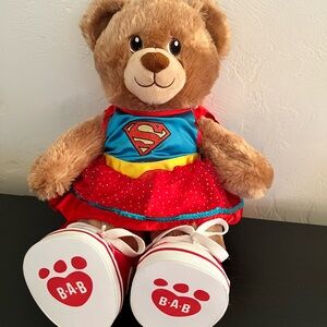 Build a bear SuperGirl Teddy Bear